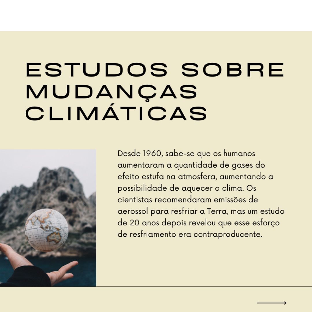 Imagem 2 - Estudos mudanças climáticas
